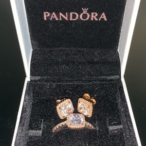 Pandora Timeless Elegance Rose Gold Stud Earrings